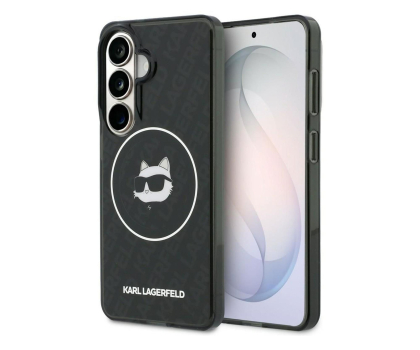Etui do telefonów Karl Lagerfeld Etui Repeated Choupette MagSafe do Galaxy S26 czarny